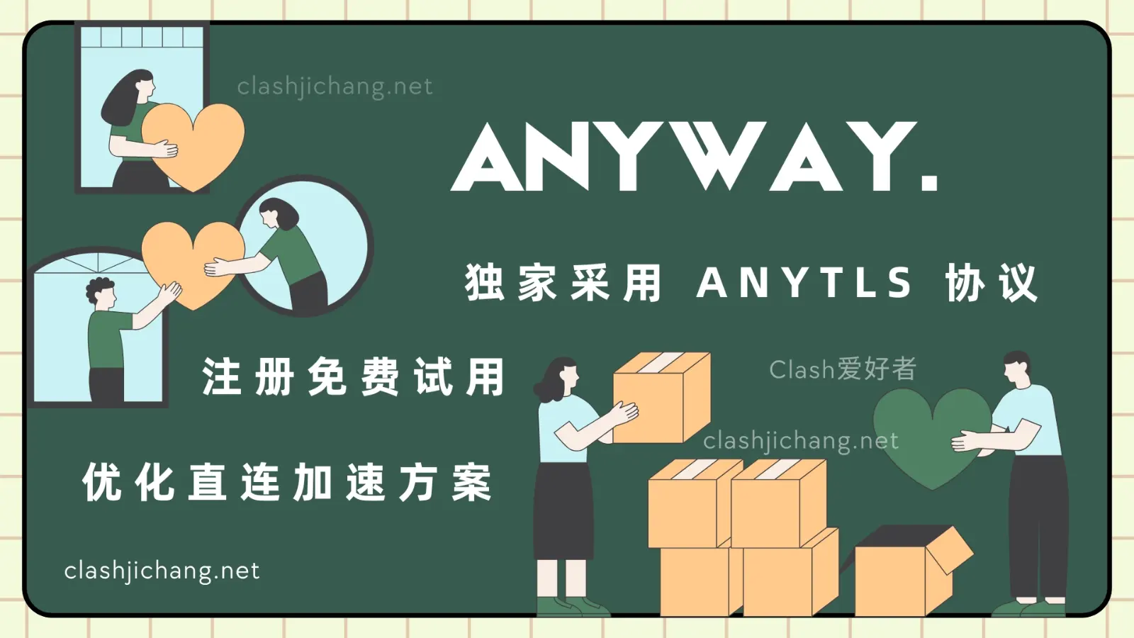 ANYWAY 机场怎么样?ANYWAY 机场节点体验分享-Clash LAT